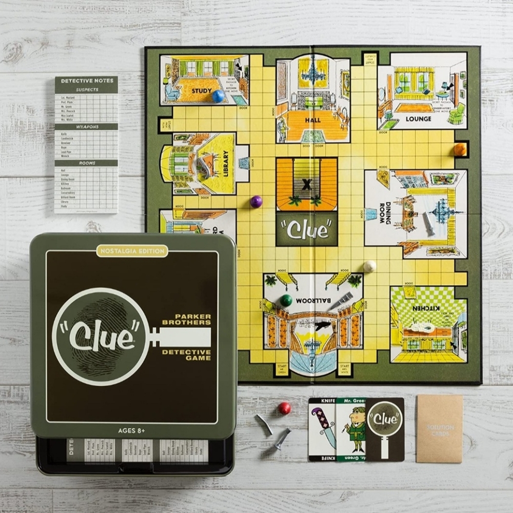 ⚡RARE⚡ 1963 CLUE Murder Mystery Board Game Re-Issued Nostalgia Ed. *NEW IN BOX*